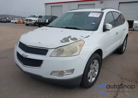2010 Chevrolet Traverse Lt из США, поврежденный, VIN 1GNLVGED3AS147798